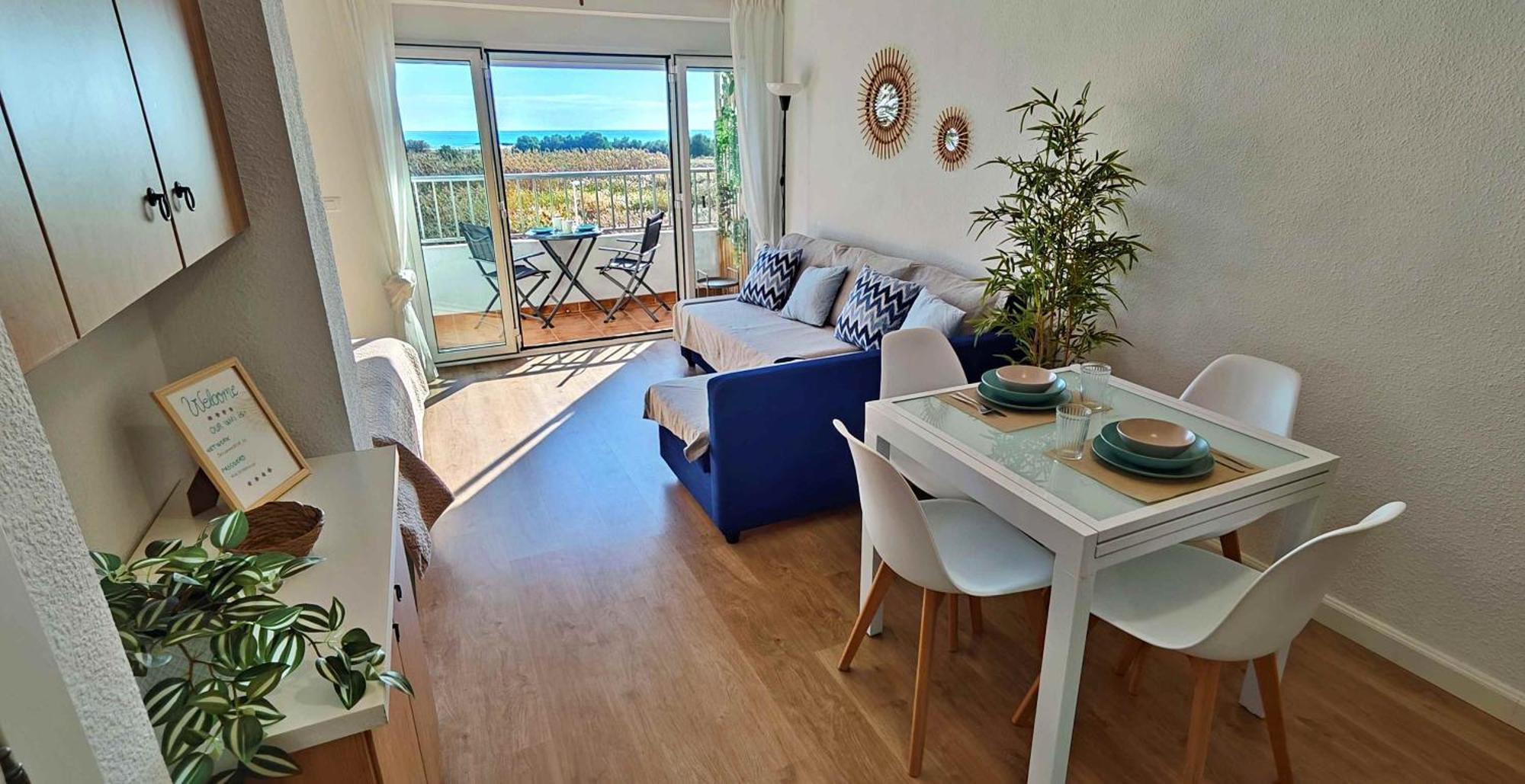 Vista Mar Apartamento Playa Farnals Playa Pobla de Farnals Bagian luar foto